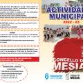 DÍPTICO ACTIVIDADES MUNICIPAIS CONCELLO DE MESIA 2022 - 23