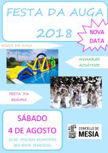 CARTEL FESTA DA AUGA 2018
