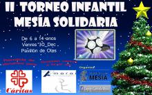 Cartel infantil Mesia solidaria 2016